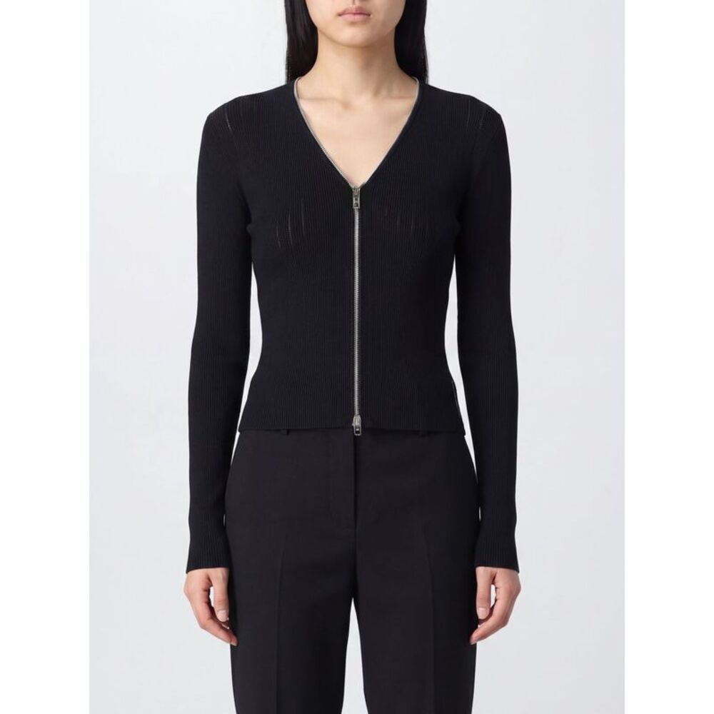 Alexander Wang Women V-Neck Slim Fit Polyamide Cardigan Alexander Wang With Zip